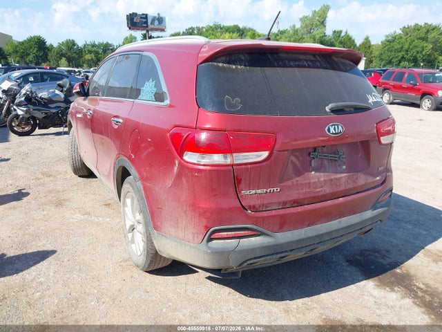 Aukcja sprzedaży 2016 Kia Sorento 2.4l Lx, vin: 5XYPGDA33GG169234, numer aukcji: 45559918