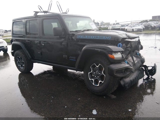 2022 Jeep Wrangler 4xe Unlimited Rubicon 4x4 მანქანა იყიდება აუქციონზე, vin: 1C4JJXR69NW114469, აუქციონის ნომერი: 45559955