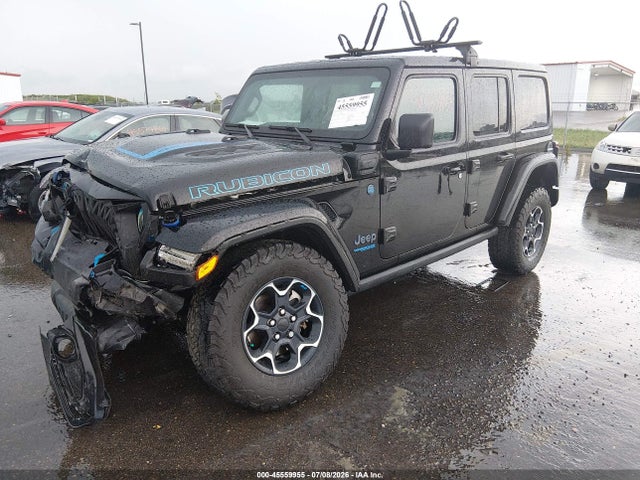 Aukcja sprzedaży 2022 Jeep Wrangler 4xe Unlimited Rubicon 4x4, vin: 1C4JJXR69NW114469, numer aukcji: 45559955