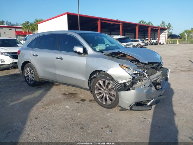 Продаж на аукціоні авто 2015 Acura Mdx Technology Package, vin: 5FRYD3H42FB003958, номер лоту: 45559956