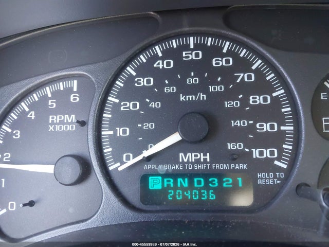 Aukcja sprzedaży 2001 Chevrolet Suburban 1500 Ls, vin: 3GNFK16T81G281660, numer aukcji: 45559989