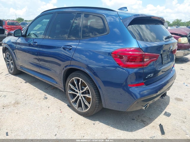 Продаж на аукціоні авто 2021 Bmw X3 Xdrive30i, vin: 5UXTY5C00M9H89123, номер лоту: 45560137