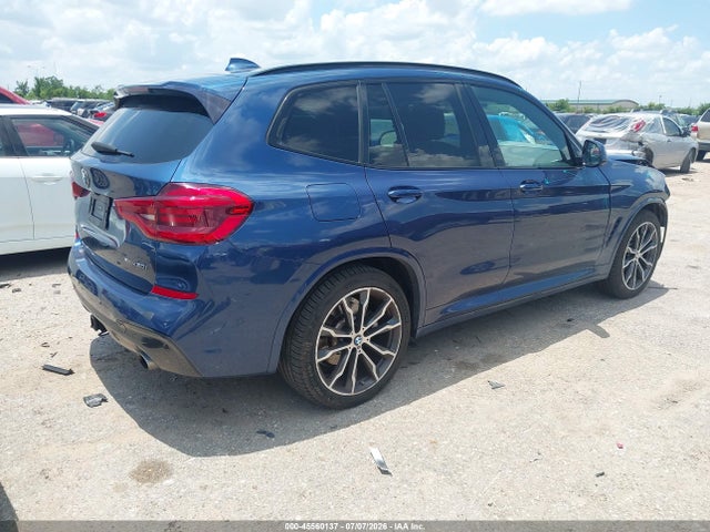 Продаж на аукціоні авто 2021 Bmw X3 Xdrive30i, vin: 5UXTY5C00M9H89123, номер лоту: 45560137