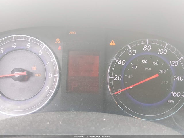 45560176 :رقم المزاد ، JNKAJ09F98M361190 vin ، 2008 Infiniti Ex35 Journey مزاد بيع
