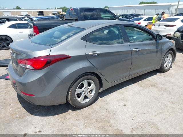 45560207 :رقم المزاد ، 5NPDH4AE6EH516093 vin ، 2014 Hyundai Elantra Se مزاد بيع