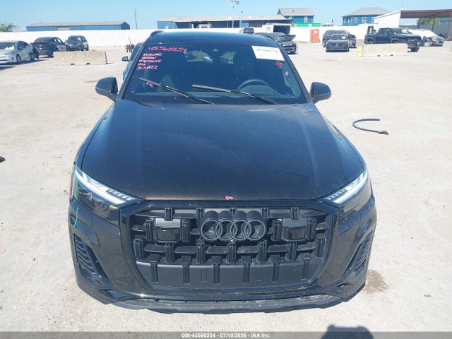 45560254 :رقم المزاد ، WA1VVBF71SD009285 vin ، 2025 Audi Q7 Prestige 55 Tfsi Quattro Tiptronic مزاد بيع