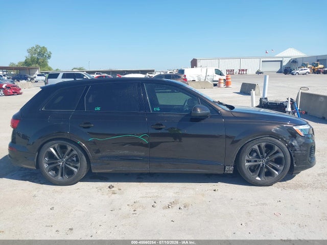 45560254 :رقم المزاد ، WA1VVBF71SD009285 vin ، 2025 Audi Q7 Prestige 55 Tfsi Quattro Tiptronic مزاد بيع