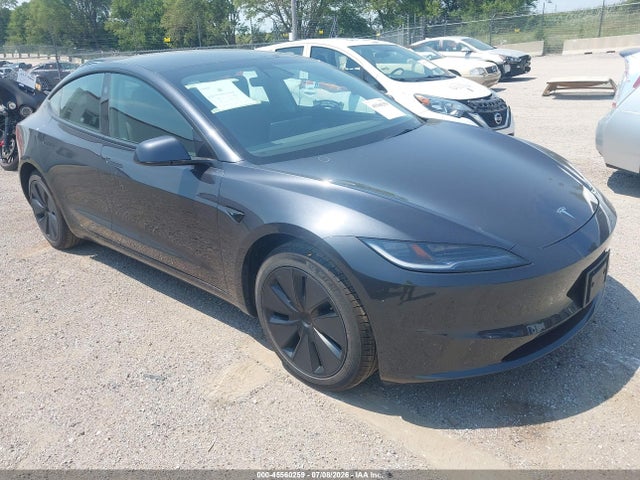 2025 Tesla Model 3 Long Range Rear-wheel Drive/standard Rear-wheel Drive მანქანა იყიდება აუქციონზე, vin: 5YJ3E1EA1SF000678, აუქციონის ნომერი: 45560259