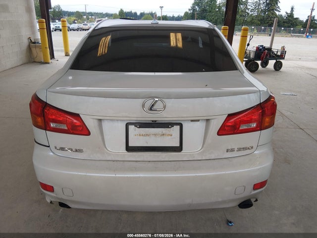 2008 Lexus Is 250 მანქანა იყიდება აუქციონზე, vin: JTHBK262582068901, აუქციონის ნომერი: 45560276