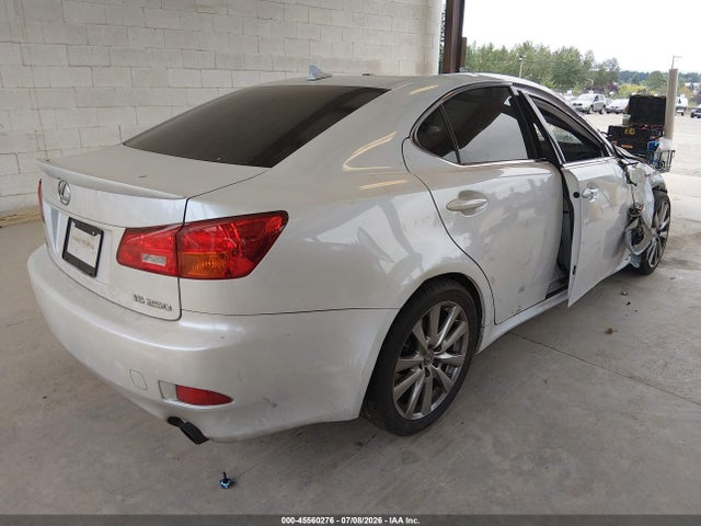 2008 Lexus Is 250 მანქანა იყიდება აუქციონზე, vin: JTHBK262582068901, აუქციონის ნომერი: 45560276