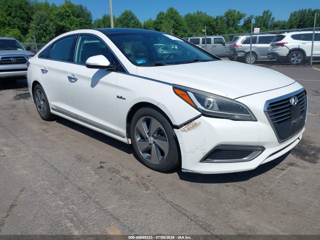 2017 Hyundai Sonata Hybrid Limited მანქანა იყიდება აუქციონზე, vin: KMHE34L1XHA056117, აუქციონის ნომერი: 45560323