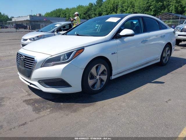 2017 Hyundai Sonata Hybrid Limited მანქანა იყიდება აუქციონზე, vin: KMHE34L1XHA056117, აუქციონის ნომერი: 45560323