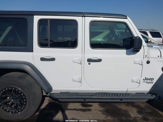 Aukcja sprzedaży 2018 Jeep Wrangler Unlimited Sport S 4x4, vin: 1C4HJXDG2JW284228, numer aukcji: 45560330