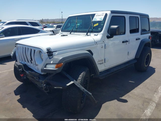 Aukcja sprzedaży 2018 Jeep Wrangler Unlimited Sport S 4x4, vin: 1C4HJXDG2JW284228, numer aukcji: 45560330