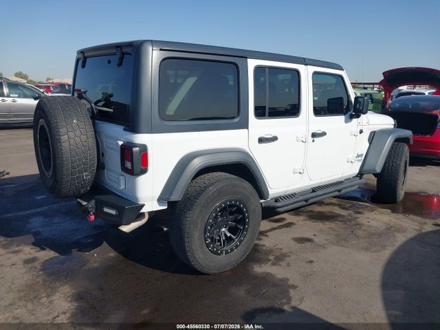 Aukcja sprzedaży 2018 Jeep Wrangler Unlimited Sport S 4x4, vin: 1C4HJXDG2JW284228, numer aukcji: 45560330