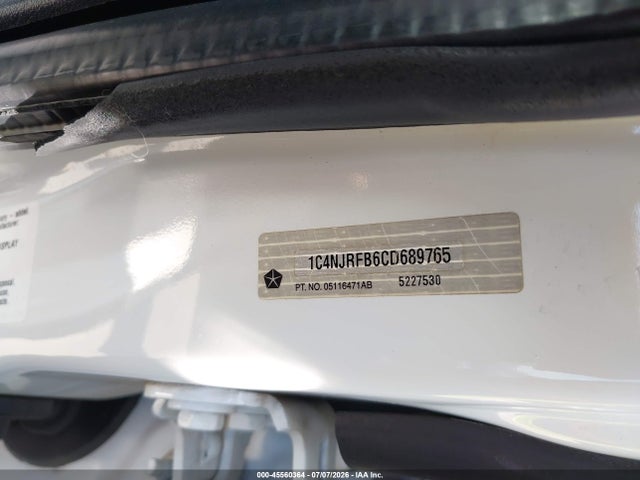 Продаж на аукціоні авто 2012 Jeep Patriot Latitude, vin: 1C4NJRFB6CD689765, номер лоту: 45560364