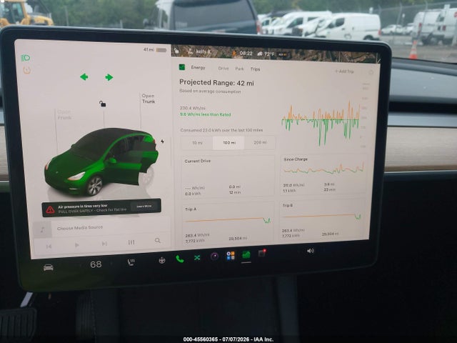 Продажа на аукционе авто 2023 Tesla Model Y Awd/long Range Dual Motor All-wheel Drive, vin: 7SAYGDEEXPA063483, номер лота: 45560365