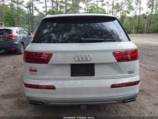 Продажа на аукционе авто 2018 Audi Q7 3.0t Premium, vin: WA1VAAF76JD038575, номер лота: 45560392
