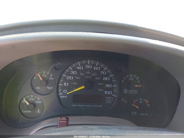Продажа на аукционе авто 1997 Chevrolet Astro Yf7, vin: 1GBDM19W9VB152779, номер лота: 45560421