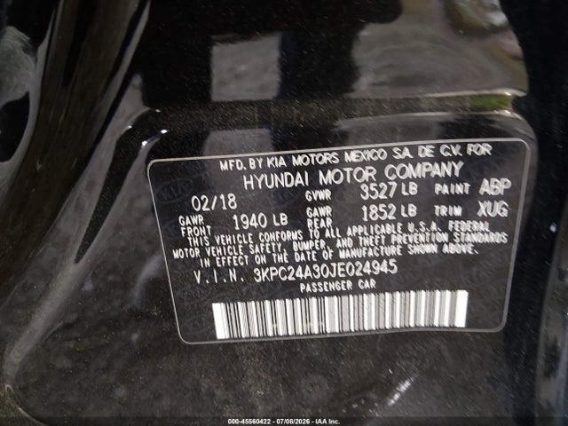 Hyundai Accent Sel 2018 3KPC24A30JE024945 Image 9