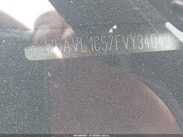 Продаж на аукціоні авто 2015 Bmw X1 Xdrive28i, vin: WBAVL1C57FVY34043, номер лоту: 45560457