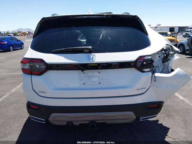 2025 Honda Pilot Elite მანქანა იყიდება აუქციონზე, vin: 5FNYG1H86SB015752, აუქციონის ნომერი: 45560491