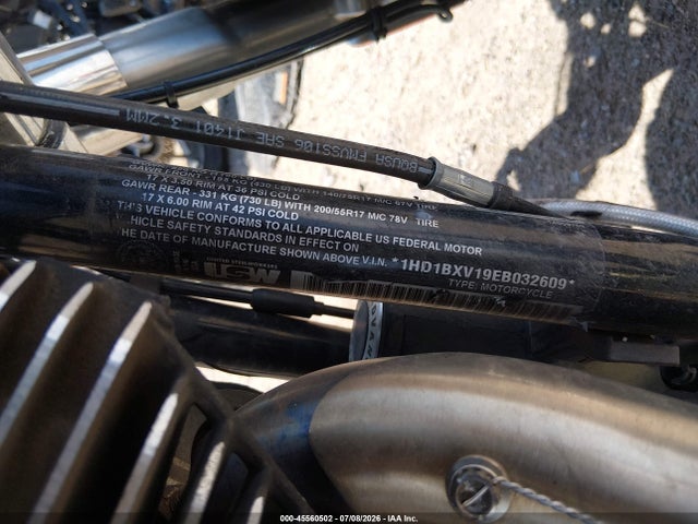Продаж на аукціоні авто 2014 Harley-davidson Flstf Fatboy, vin: 1HD1BXV19EB032609, номер лоту: 45560502