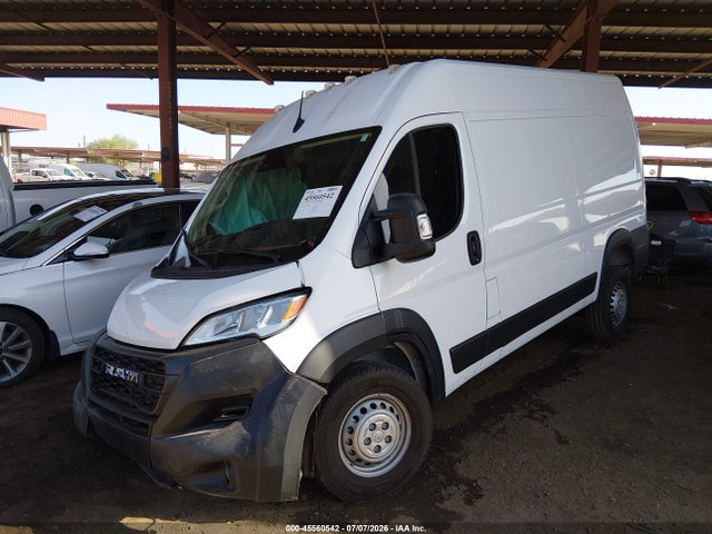 Aukcja sprzedaży 2025 Ram Promaster 2500 Tradesman High Roof 136 Wb W/pass Seat, vin: 3C6LRVCG1SE555078, numer aukcji: 45560542