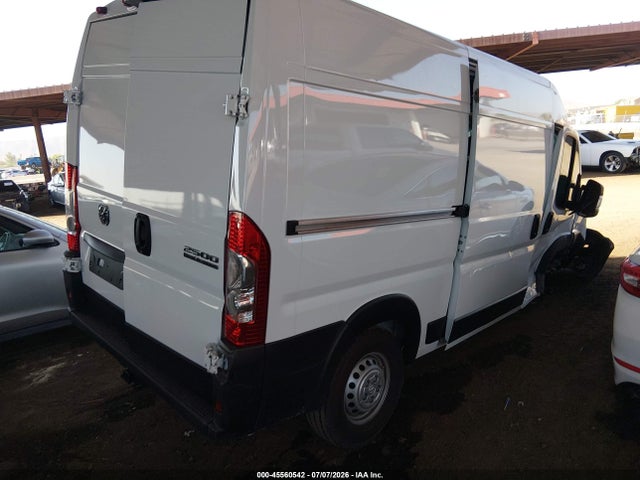 Aukcja sprzedaży 2025 Ram Promaster 2500 Tradesman High Roof 136 Wb W/pass Seat, vin: 3C6LRVCG1SE555078, numer aukcji: 45560542