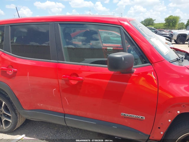 Aukcja sprzedaży 2020 Jeep Renegade Jeepster Fwd, vin: ZACNJAAB1LPL83855, numer aukcji: 45560578