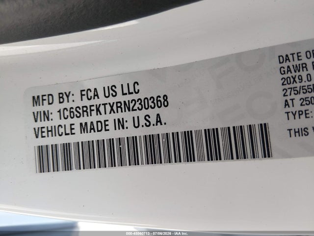 RAM 1500 2024 1C6SRFKTXRN230368 Image 9