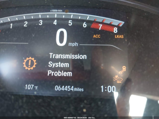 45560716 :رقم المزاد ، 2HKRW1H89JH513032 vin ، 2018 Honda Cr-v مزاد بيع