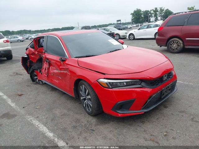 2022 Honda Civic Ex-l მანქანა იყიდება აუქციონზე, vin: 19XFL1H74NE022641, აუქციონის ნომერი: 45560723