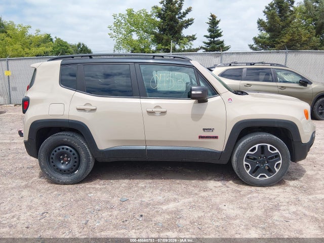 Продажа на аукционе авто 2016 Jeep Renegade Trailhawk, vin: ZACCJBCT9GPC61045, номер лота: 45560753