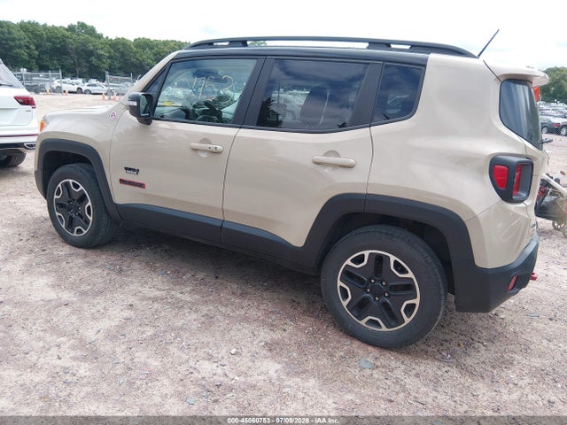 Продажа на аукционе авто 2016 Jeep Renegade Trailhawk, vin: ZACCJBCT9GPC61045, номер лота: 45560753