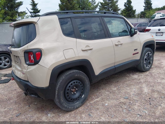 Продажа на аукционе авто 2016 Jeep Renegade Trailhawk, vin: ZACCJBCT9GPC61045, номер лота: 45560753