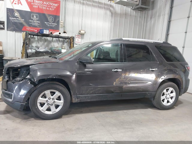 45560809 :رقم المزاد ، 1GKKVPKDXFJ132757 vin ، 2015 Gmc Acadia Sle-2 مزاد بيع
