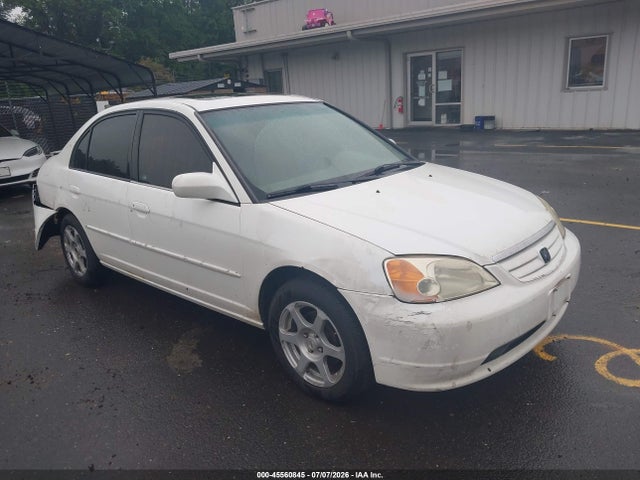2002 Honda Civic Ex მანქანა იყიდება აუქციონზე, vin: 2HGES26722H590413, აუქციონის ნომერი: 45560845