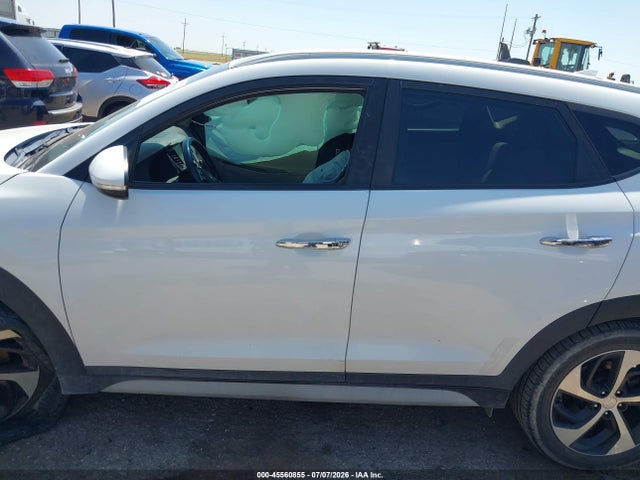2018 Hyundai Tucson Limited მანქანა იყიდება აუქციონზე, vin: KM8J33A2XJU617988, აუქციონის ნომერი: 45560855