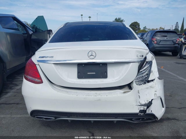 Продаж на аукціоні авто 2017 Mercedes-benz Amg C 43 4matic, vin: 55SWF6EB3HU232593, номер лоту: 45560870