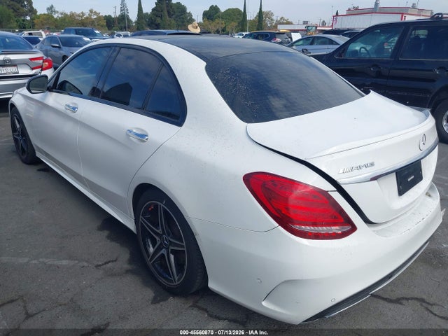 Продаж на аукціоні авто 2017 Mercedes-benz Amg C 43 4matic, vin: 55SWF6EB3HU232593, номер лоту: 45560870