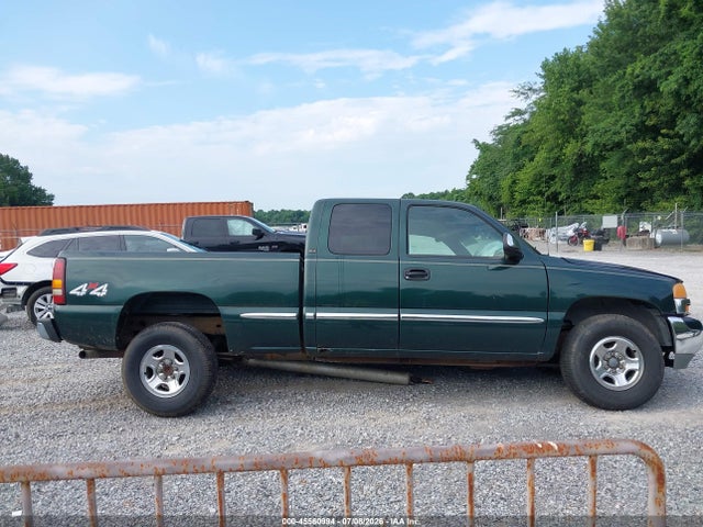 2002 Gmc Sierra 1500 Sle მანქანა იყიდება აუქციონზე, vin: 2GTEK19T121113837, აუქციონის ნომერი: 45560994