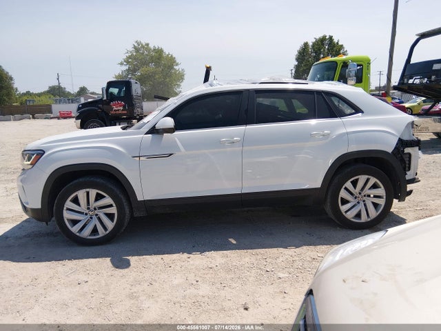 2022 Volkswagen Atlas Cross Sport 3.6l V6 Se W/technology მანქანა იყიდება აუქციონზე, vin: 1V2KE2CA8NC230755, აუქციონის ნომერი: 45561007