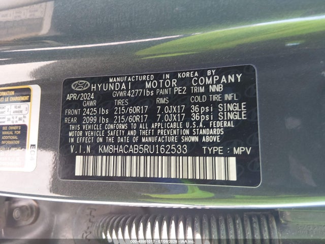 Hyundai Kona Se 2024 KM8HACAB5RU162533 Image 9