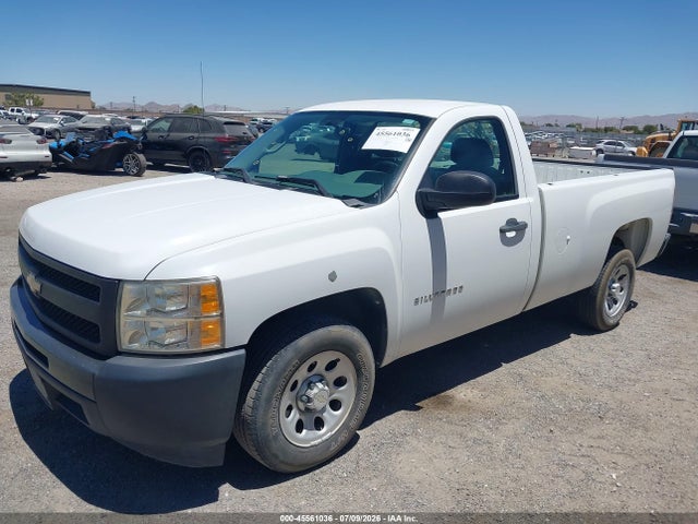 45561036 :رقم المزاد ، 1GCPCPE06AZ205102 vin ، 2010 Chevrolet Silverado 1500 Work Truck مزاد بيع