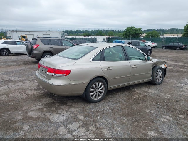 45561079 :رقم المزاد ، KMHFC46D58A320595 vin ، 2008 Hyundai Azera Gls مزاد بيع