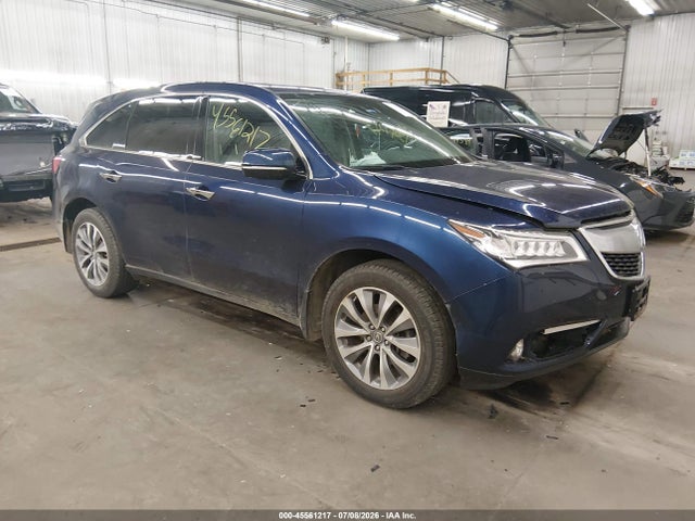 45561217 :رقم المزاد ، 5FRYD4H45FB007833 vin ، 2015 Acura Mdx Technology Package مزاد بيع