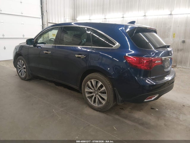 Aukcja sprzedaży 2015 Acura Mdx Technology Package, vin: 5FRYD4H45FB007833, numer aukcji: 45561217