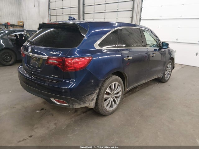 Aukcja sprzedaży 2015 Acura Mdx Technology Package, vin: 5FRYD4H45FB007833, numer aukcji: 45561217