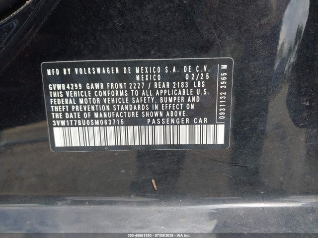 3VW1T7BU0SM063715 Volkswagen Jetta Gli 2.0t Autobahn